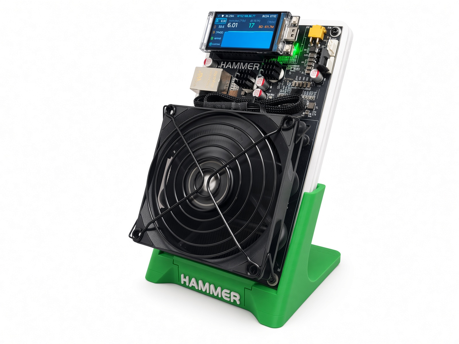 Hammer Miner BC04 desktop Bitcoin miner